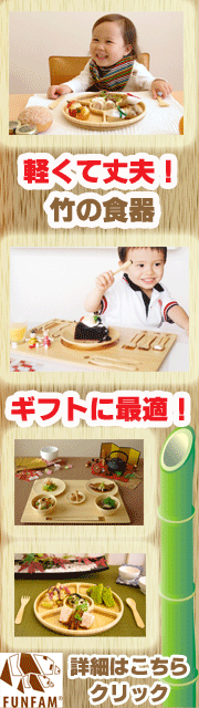 ファンファン　funfam 竹製食器　日本製　